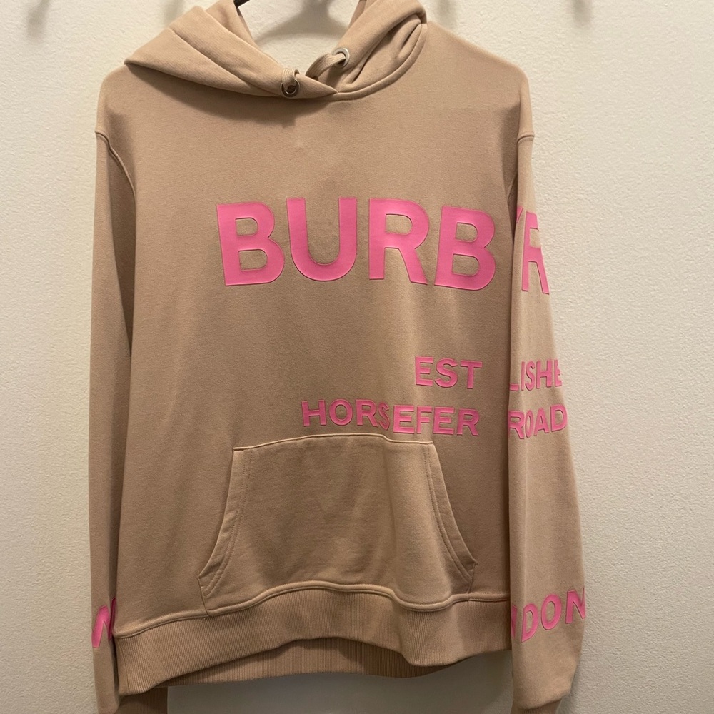 Burberry Beige Hoodie
